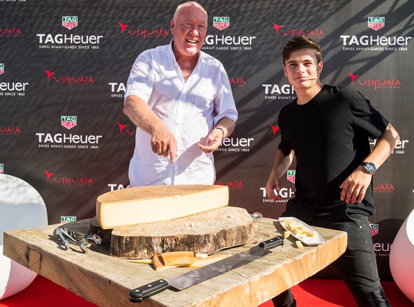 Jean-Claude Biver y Martin Garrix